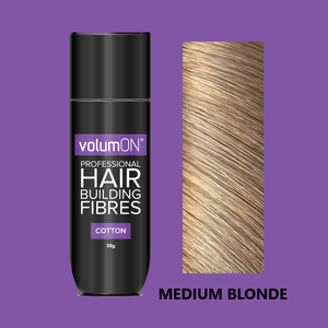 Volumon Hair Loss Building Fibres - COTTON 28g - For Men & Women!