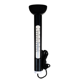 Acusoothe Floating Bath and Pool Thermometer - Black