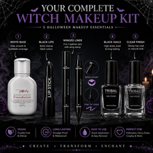 Load image into Gallery viewer, Halloween Witch 5pc Makeup Kit – Transformative, Vegan, Free Delivery