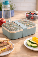 Load image into Gallery viewer, Butterfly Garden Eco Bamboo Lunch Box – The Leonardo Collection