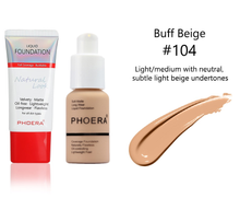 Load image into Gallery viewer, Phoera Foundation Vegan Friendly 2 Pack Bundle