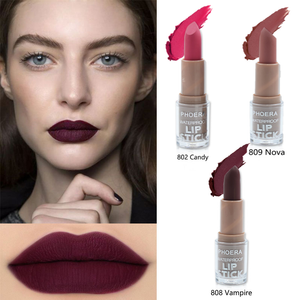 PHOERA Velvety Matte Waterproof Lipsticks