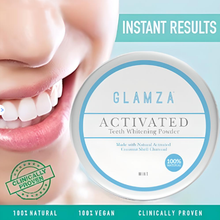 Load image into Gallery viewer, Glamza Activated Charcoal Teeth Whitening Powder - 50g