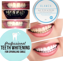 Load image into Gallery viewer, Glamza Activated Charcoal Teeth Whitening Powder - 50g