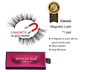 Phoera Magnetic Eyelashes - 3 Stunning Designs with Free UK Postage
