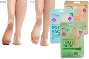 Derma V10 Deep Moisturising Foot Packs – Vitamin E Enriched - Free Postage