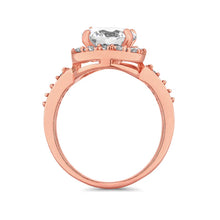 Load image into Gallery viewer, Diamond Style London Rings - Affinity Ring Rose Gold - US 6 / UK M