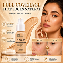 Load image into Gallery viewer, Phoera Foundation Full Coverage Flawless Matte Liquid Foundation - 1 or 2 Pack - Free Delivery