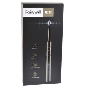 Fairywill Electric Toothbrush with 8 Heads - Model E11