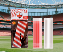 Load image into Gallery viewer, EUFA EURO 2024 England Glow Stick Connectors 15 Pack - 20cm x 5mm