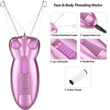 Load image into Gallery viewer, Face &amp; Body Hair Removal Threading Device