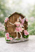 Load image into Gallery viewer, Miniature Sparkle Fairy Doors Magical Garden Figurine Ornament