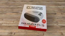 Load image into Gallery viewer, Fan Heater with 2 Heat Settings (1000W &amp; 2000W) + Optional Draught Strips – Free UK Delivery