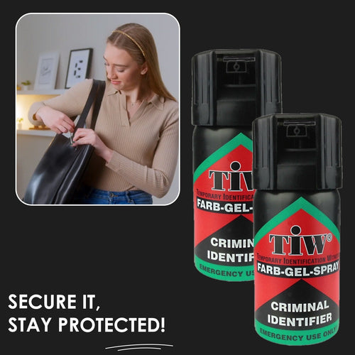 Personal Safety Bundle - Alarm, Gel Spray, Storage Belt, Hi Vis Bands.