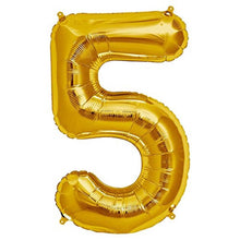 Load image into Gallery viewer, Giant Happy Birthday Number Balloons with Free Delivery!