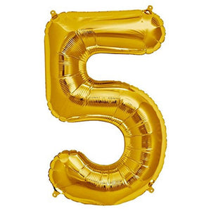 Giant Happy Birthday Number Balloons with Free Delivery!