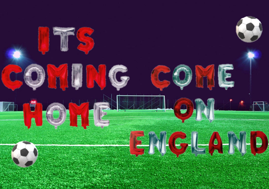 World Cup 2026 LARGE England Football Party Inflatable Balloon Set – 16 Inch - 40cm!!