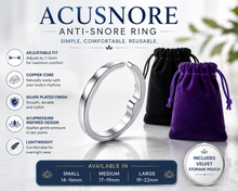 Load image into Gallery viewer, Acusnore Anti Snore Rings