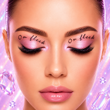 Load image into Gallery viewer, 100 Waterproof Eyebrow &amp; Body Tattoos – Long Lasting Temporary Tattoo Words with Free UK Postage