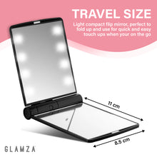 Load image into Gallery viewer, Glamza LED Makeup Mirror