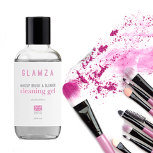 Load image into Gallery viewer, Glamza Makeup Brush &amp; Blender Cleaning Gel 100ml