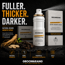 Load image into Gallery viewer, Groomarang Beard Growth Spray 60ml – Thicker, Fuller Beard Fast with Free UK Delivery