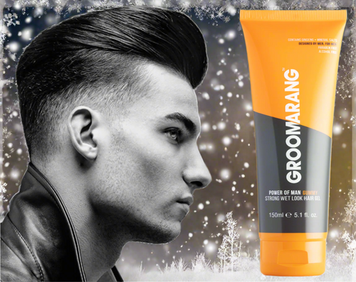 Groomarang Power of Man 'Gummy' Strong Wet Look Hair Gel 150ml