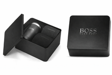 Load image into Gallery viewer, Hugo Boss Gift Set - 2 Pairs of Men's Socks UK Size 6 - 11 with Thermal Mug - Slightly damaged box, products perfect!