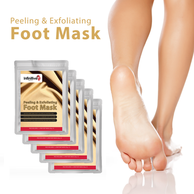Infinitive Beauty Peeling and Exfoliating Foot Masks
