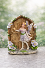 Load image into Gallery viewer, Miniature Sparkle Fairy Doors Magical Garden Figurine Ornament