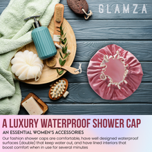 Load image into Gallery viewer, Glamza Luxury Shower Caps