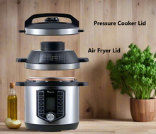 Load image into Gallery viewer, MasterPro Kitchen Robot Fry Cooker - 2 in 1  Air Fryer &amp; Pressure Cooker - 1500W &amp; 6 Litre Capacity