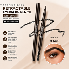 Load image into Gallery viewer, Professional Retractable Eyebrow Pencil with Brush – Free UK Postage