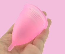 Load image into Gallery viewer, Women’s Pink Menstrual Cup – Eco-Friendly, Comfortable, Free Delivery