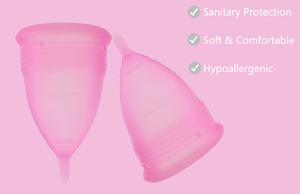 Women’s Pink Menstrual Cup – Eco-Friendly, Comfortable, Free Delivery