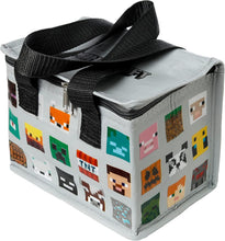 Load image into Gallery viewer, Minecraft Insulated Lunch Cooling Bag – Kids &amp; Adults | Recycled RPET | Compact Lunch Box Bag