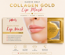 Load image into Gallery viewer, Miss Pouty 24K Gold Collagen &amp; Hyaluronic Lip Masks – Deep Hydration &amp; Plumping | Free UK Delivery