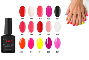 Miss Pouty One Step Gel Colour 10ml – Easy, Vibrant Nails with Free UK Delivery