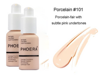 Load image into Gallery viewer, Phoera Foundation Full Coverage Flawless Matte Liquid Foundation - 1 or 2 Pack - Free Delivery