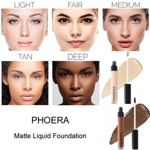 Phoera Full Coverage Liquid Concealer – Flawless, Long-Lasting & Hydrating – Free UK Delivery