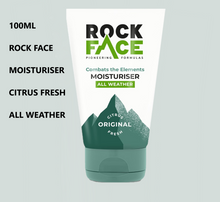 Load image into Gallery viewer, Rock Face All Weather Moisturiser 100ml – Citrus Fresh, Non-Greasy – Free UK Delivery!