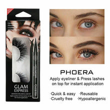 Load image into Gallery viewer, Phoera Glam Express Adhesive Eyeliner &amp; Lash Kit – Quick &amp; Effortless Application