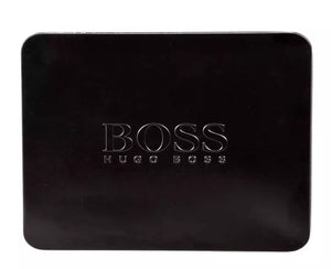 Hugo Boss Gift Set - 2 Pairs Mens Socks UK SIZE 6-11 (Grey and Black) with Thermal Mug