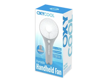 Load image into Gallery viewer, Oxycool Battery/ USB Powered Portable Handheld Fan