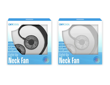 Load image into Gallery viewer, Oxycool Portable Neck Fan With Lights