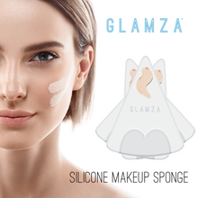 Load image into Gallery viewer, Glamza Silicone Triangle Makeup Sponge – Flawless, Hygienic &amp; Zero Product Waste | FREE UK Delivery