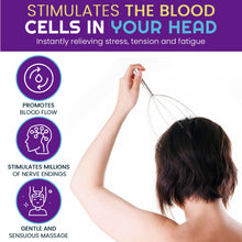 Load image into Gallery viewer, Volumon Vibrating Head Massager – Hair Growth &amp; Stress Relief with Free UK Delivery