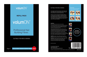 Volumon Unisex Hair Loss Concealer Refill Packs – 22g (Single or Double Pack) – Free UK Delivery