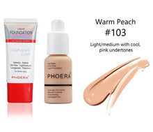 Load image into Gallery viewer, Phoera Foundation Vegan Friendly 2 Pack Bundle