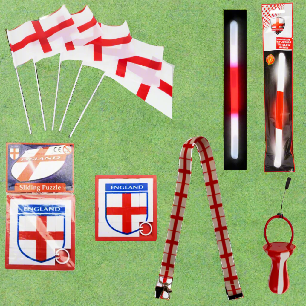 World Cup 2026 England Team Fever Pack – Ultimate Supporters' Kit – Free UK Delivery